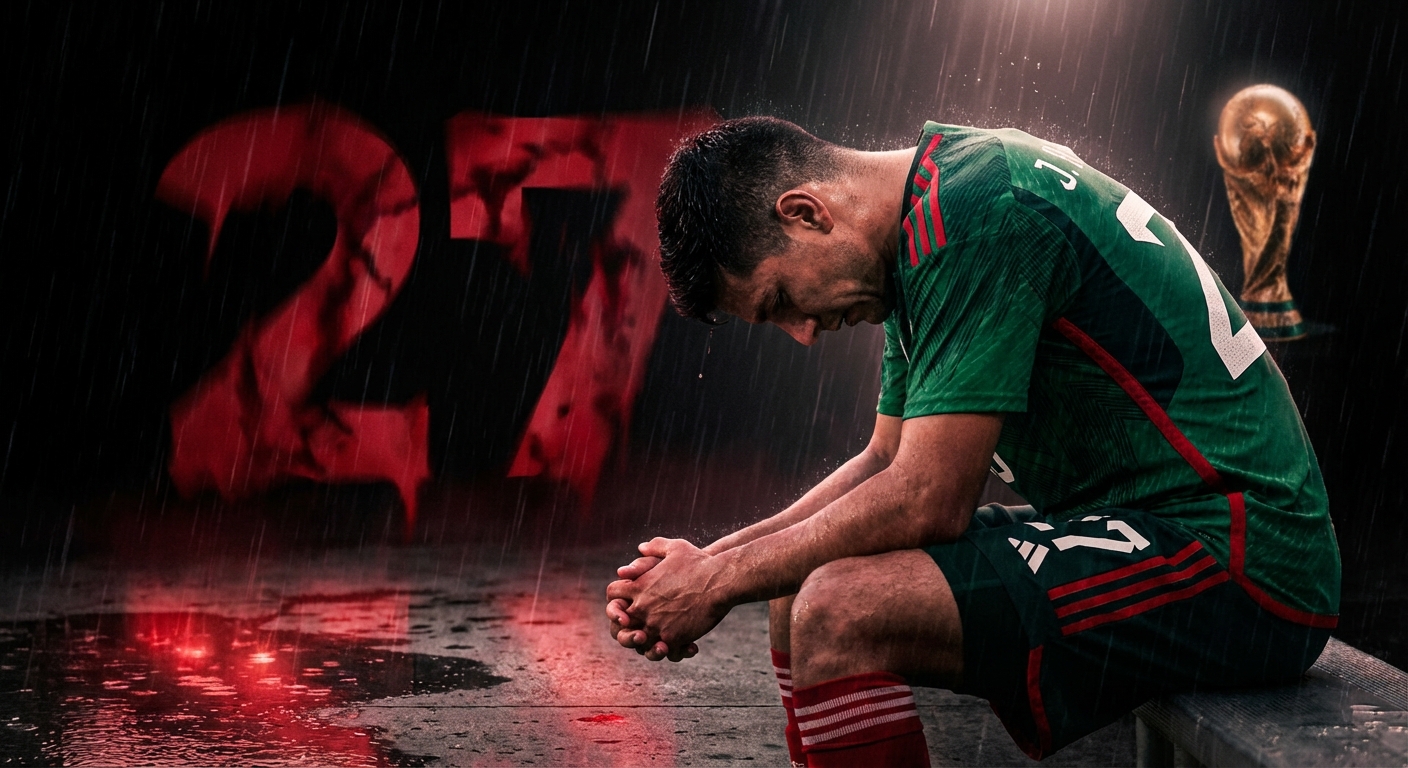 El récord que nadie quiere: México y la estadística de ser la selección con más derrotas en Mundiales.