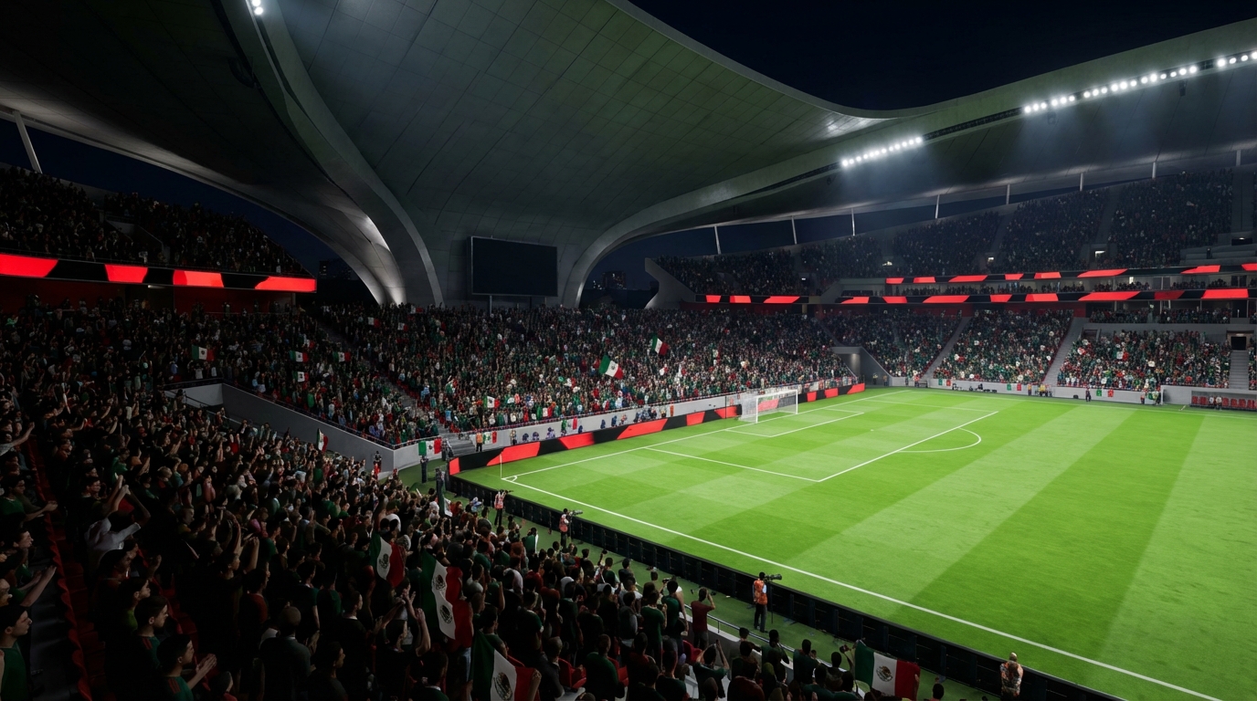 Adiós a las marcas: Cómo lucirán los estadios ‘limpios’ de publicidad comercial durante la Copa.