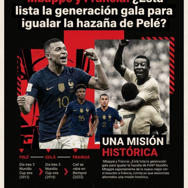 Mbappé y Francia: ¿Está lista la generación gala para igualar la hazaña de Pelé?