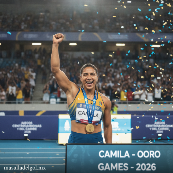 Camila Conquista el Olimpo Centroamericano: Un Oro que Resuena